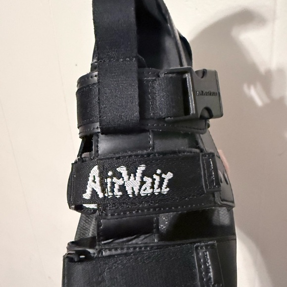 Dr. Martens Black Adjustable Strap Sandals - Picture 8 of 11